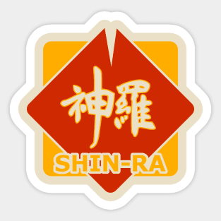 Shin Ra yellow Sticker